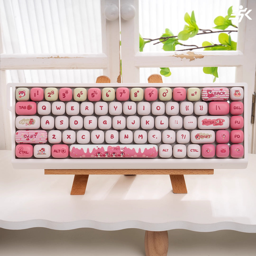 Cute theme Kitty Keys M68 Full Keyboard kit
