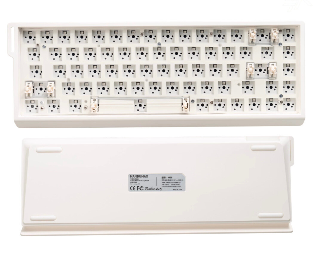 Cute theme Kitty Keys M68 Full Keyboard kit