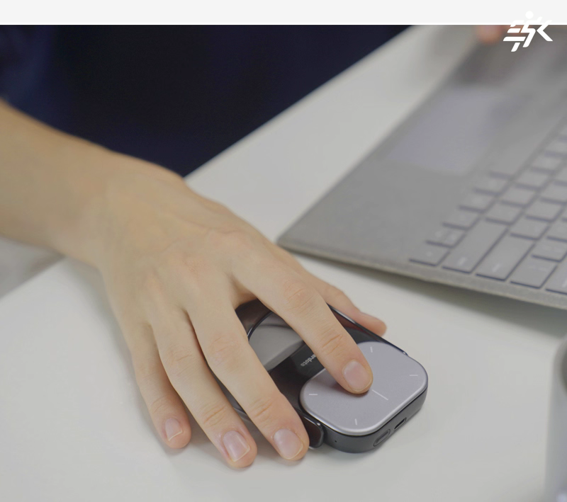 Split Air Wireless Mouse – 4-in-1 Smart Desktop & Presentation Tool