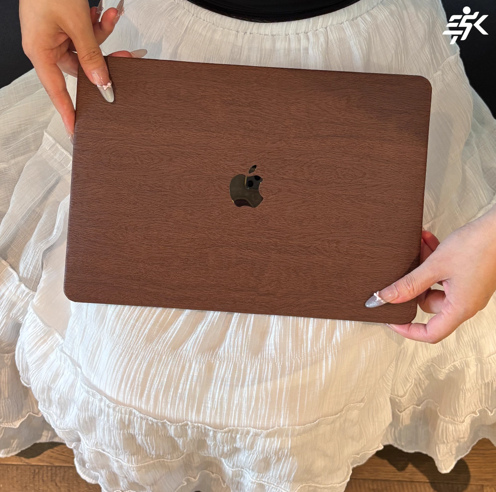 Wood Snap On Screen Case for MacBook