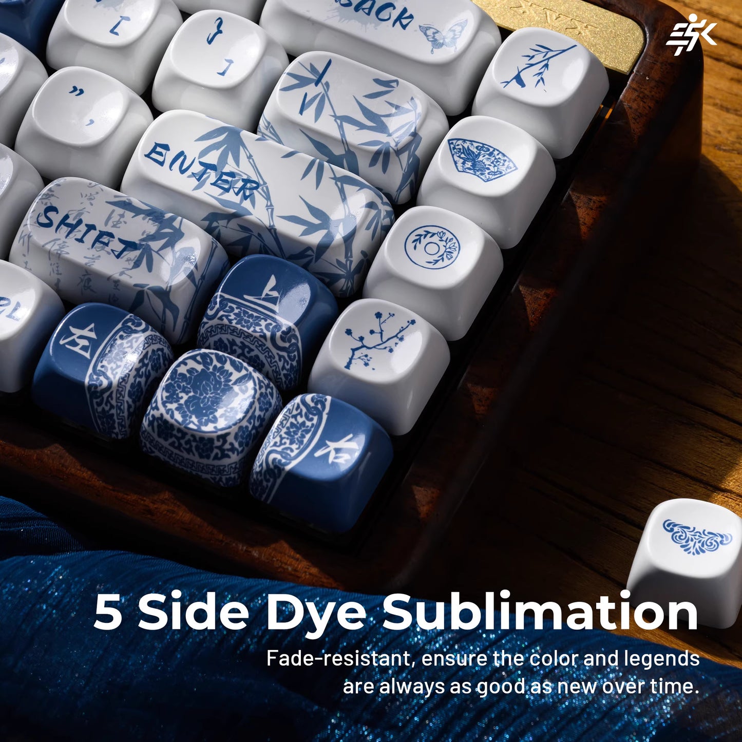PBT Ceramics Keycaps