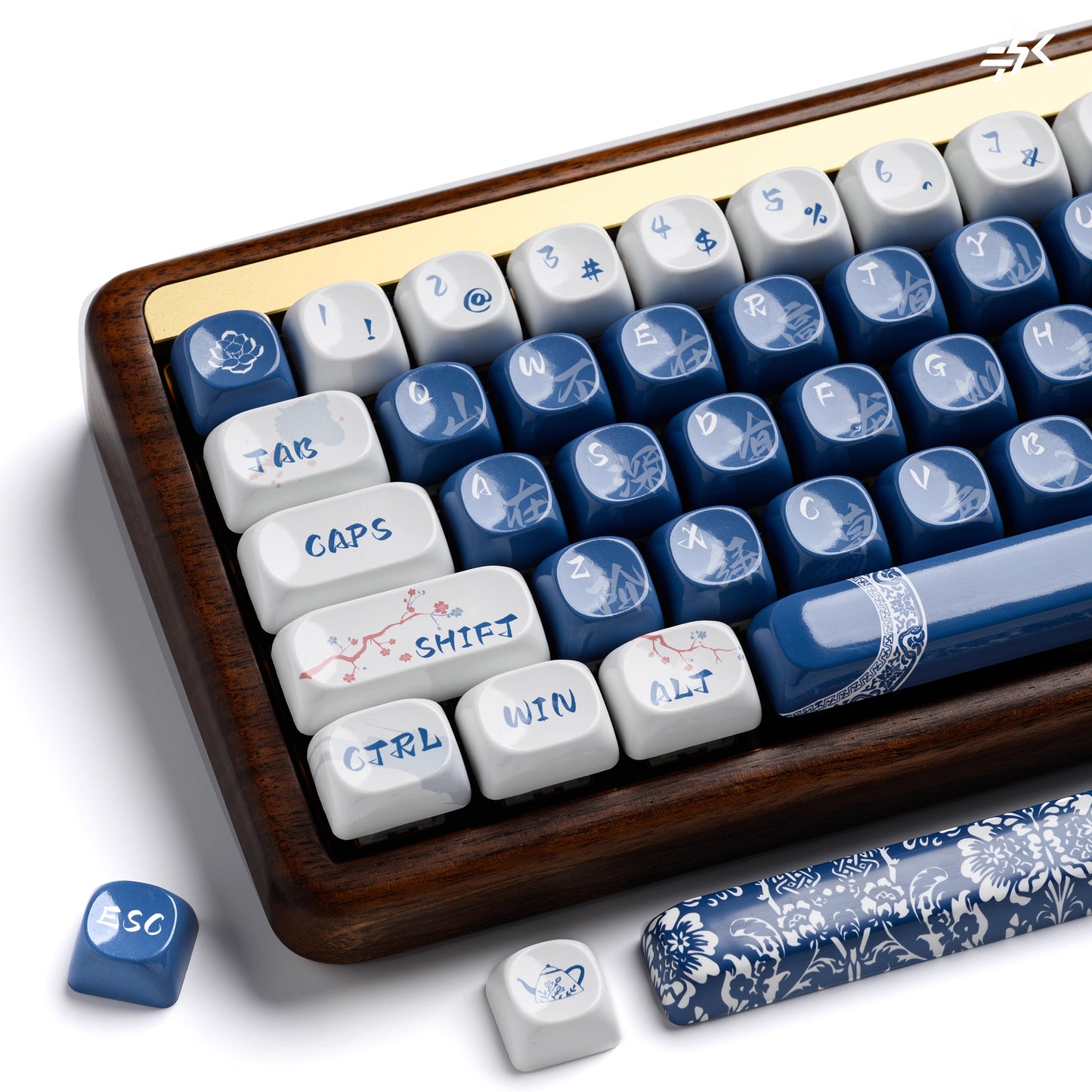 PBT Ceramics Keycaps