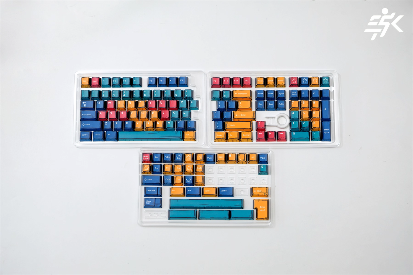 PBT Manga Style keycaps