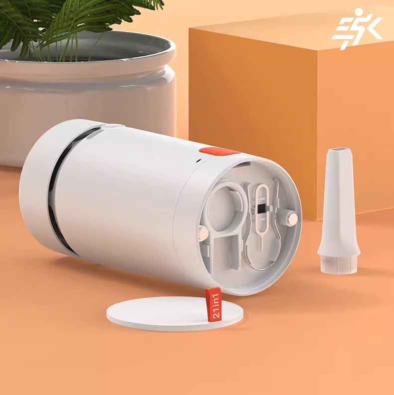 All-in-One Desktop Vacuum Cleaner & Electronics Cleaning Kit
