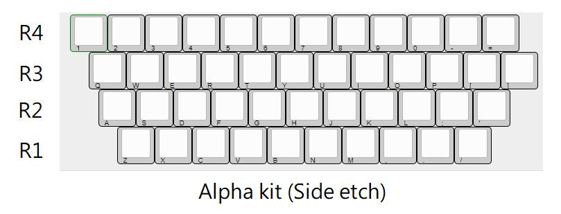POM Jelly Butter Keycaps