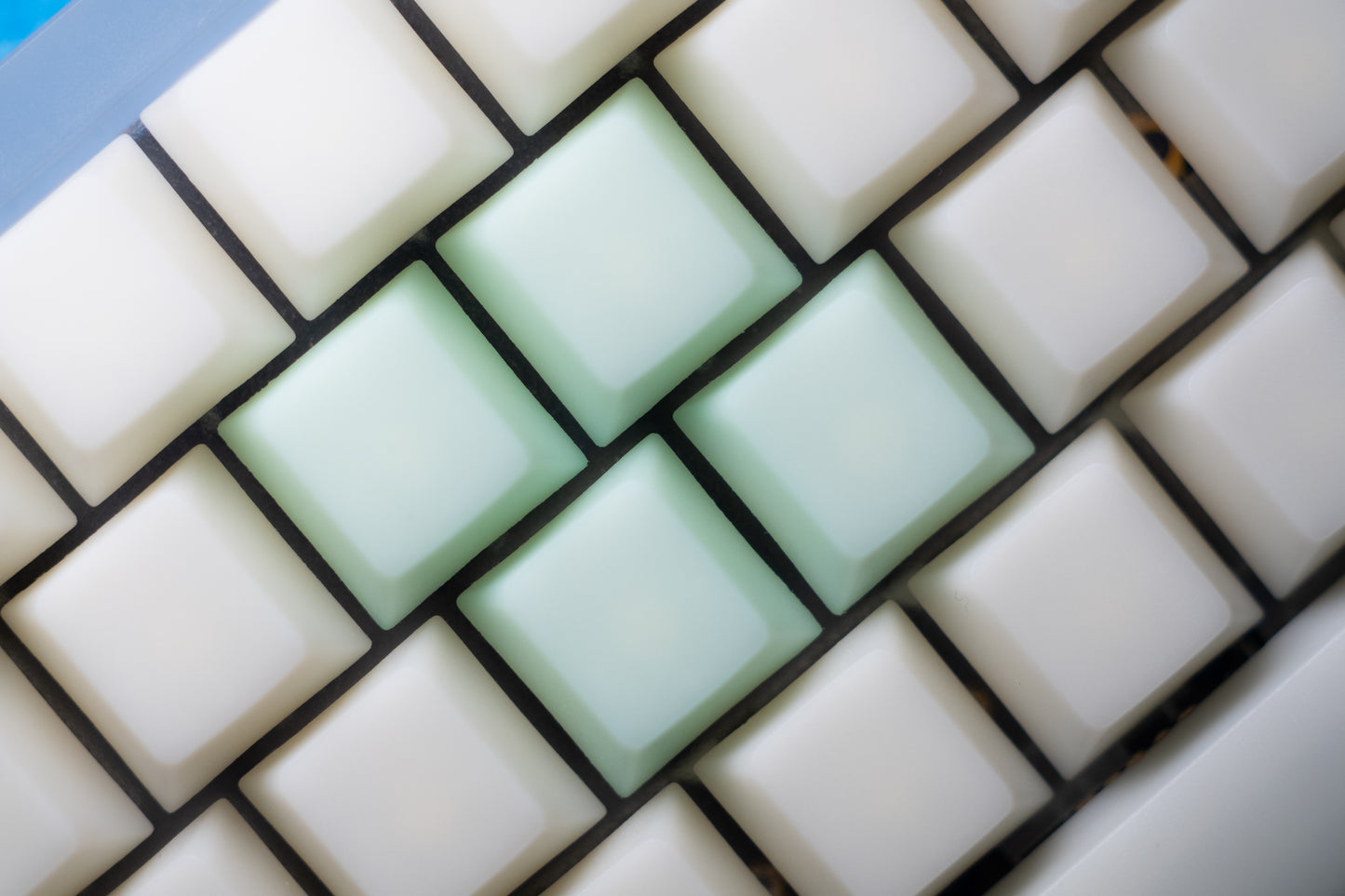 POM Jelly Matcha Keycaps