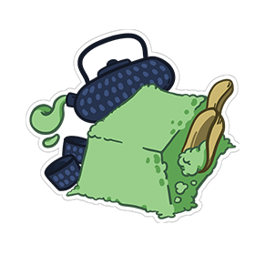 Escape Keyboard POM Jelly stickers