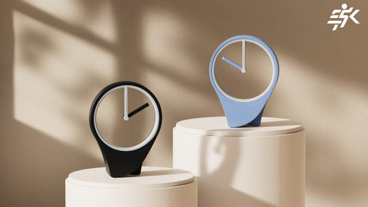 Anti-Gravity Floating Clock – Dial-Free Minimalist Desktop Timepiece