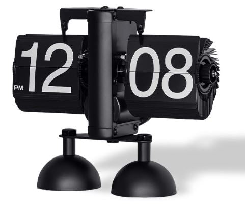 Modern Minimalist Flip Clock – Desktop Mechanical Timepiece