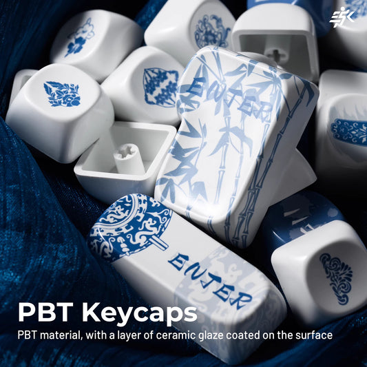 PBT Ceramics Keycaps