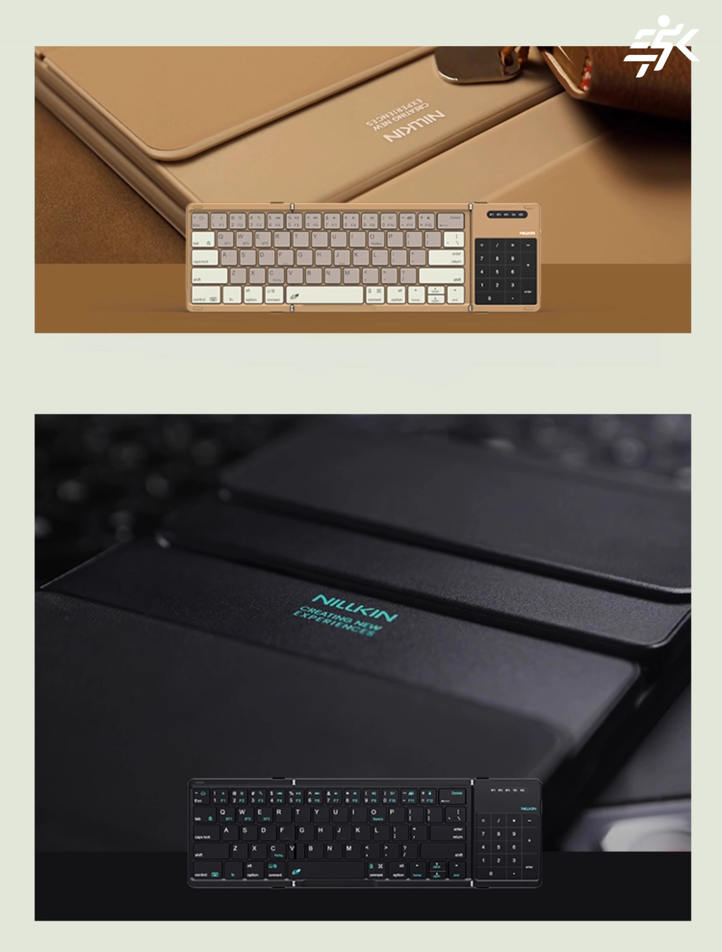 Foldable Cube Pocket Keyboard