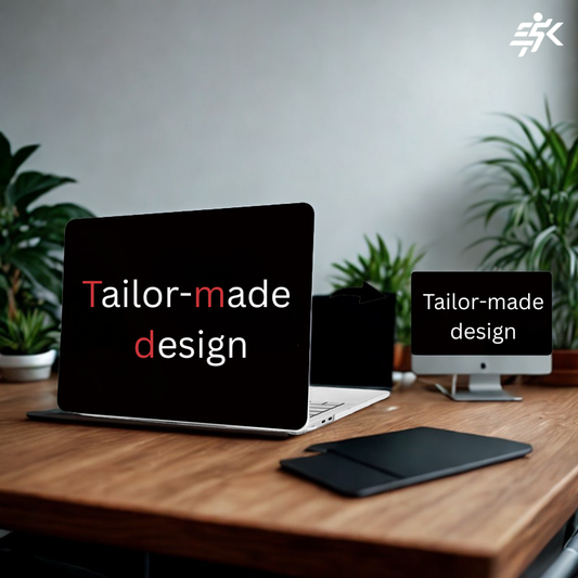 Personalized Laptop Case – Custom English Name Design for Mac Book / Microsoft