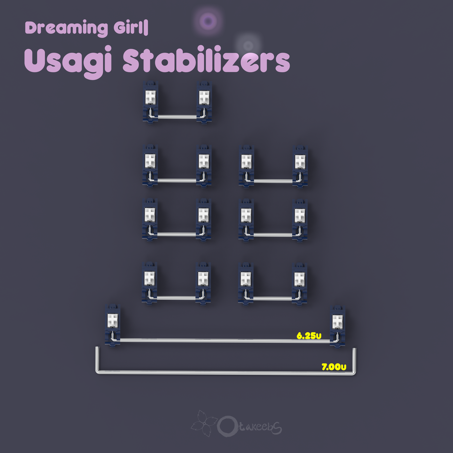 [GroupBuy] JTK Dreaming Girl Stabilizers
