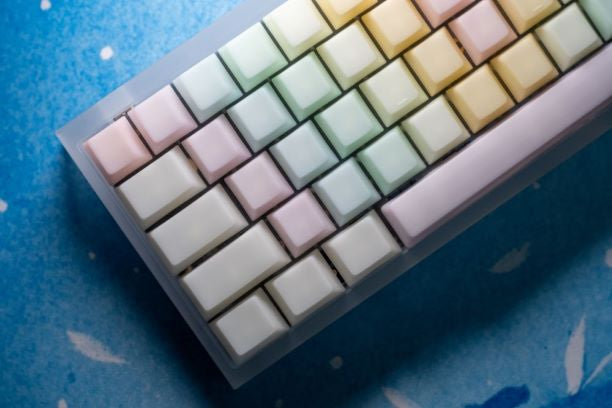 POM Jelly Keycaps Rainbow ANSI full kit – Escape Keyboard